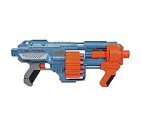 Nerf Elite 2.0 Shockwave RD-15 et Flechettes Nerf Elite 2.0 Officielles, Lanceur de Fléchettes, Rafale de 15 Tirs, Portée 27 m, 30 Fléchettes Officielles Incluses, dès 8 Ans