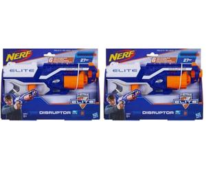 Nerf Elite Disruptor et 6 Flechettes Elite Officielles (Lot de 2)