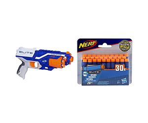 Nerf Elite Disruptor et Flechettes Nerf Elite Officielles & Pack DE 30 FLECHETTES NERF Elite Officielles