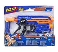 Nerf Lanceur N-Strike Elite Firestrike – avec fléchettes Nerf Elite – Hasbro