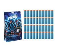 Nerf Recharge de fléchettes Elite 2.0 - 80 fléchettes - Compatible avec les blasters Elite