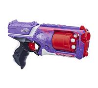 Nerf Elite Strongarm Violet et Rouge et Flechettes Nerf Elite Officielles - Exclusivité Amazon E5751F030