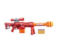 Nerf Fortnite, Blaster Heavy SR, Le Blaster Fortnite Le Plus Long, viseur Amovible, 6 fléchettes, Chargeur 6 fléchettes