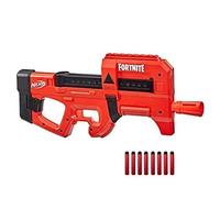 NERF FORTNITE, BLASTER MOTORISÉ COMPACT SMG, REVÊTEMENT ULTRA RED, CHA