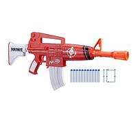 NERF Fortnite Insightful Blaster motorisé, enveloppe perspicace, 10 pinces de fléchettes, 10 fléchettes Elite, jeu de plein air (exclusivité Amazon)