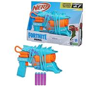 Nerf Fortnite Primal Blaster, 4 fléchettes, Fortnite Primal Equipment Design, 4 fléchettes Nerf Elite, Fortnite Nerf Blaster
