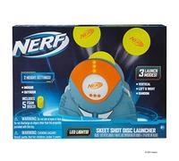NERF Lanceur de Disque Skeet Shot de Lance des disques jusqu'à 1,8 m - Lancement dans Plusieurs Directions - Perfectionne Ton Objectif