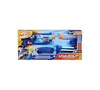 NERF Loadout, Cyberlight Ghost, lance-fléchettes en mousse et 24 fléchettes N1