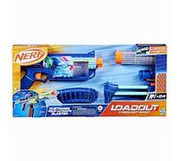 NERF Loadout, Cyberlight Ghost, lance-fléchettes en mousse et 24 fléchettes N1