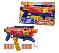 Nerf Loadout Shadowspeed Recon, blaster avec rangement pour les 14 fléchettes Nerf N1 incluses, barillet rotatif à 6 fléchettes, jou