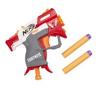 NERF - MicroShots Fortnite TS - Blaster Miniature Officiel avec 2 Fléchettes