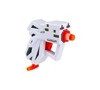 Nerf Mini blaster MicroShots Minecraft Ghast – 2 fléchettes Nerf Elite, poignée extractible