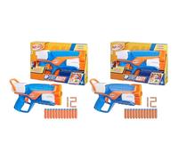 Nerf N Series Agility Blaster, Lanceur Compact avec Barillet Rotatif et 12 Fléchettes Nerf N1, Ados et Familles, Jouet pour Garçons et Filles Dès 8 Ans (Lot de 2)