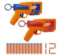 Nerf N Series Duo Pack, comprend 2 blasters Ward, 12 fléchettes N1 compatibles uniquement avec les blasters de la série N, jeux de plein air pour enfants, à partir de 8 ans