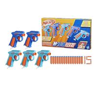 Nerf N Series Party Pack, 5 Blaster, 15 fléchettes Nerf N1