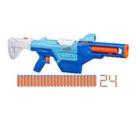 Nerf N Series Shadow Storm Dart Blaster, stock, baril, visée, 24 fléchettes Nerf N1, compatible uniquement avec Nerf N Series Blasters, cadeaux pour enfants, à partir de 8 ans