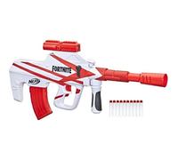 NERF - Nerf Fortnite - Blaster B-AR motorisé - Revêtement Converge et 10 fléchettes Nerf Elite