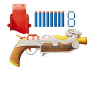 Nerf Netflix One Piece Going Merry Blaster, étui à clipser, 8 fléchettes Nerf Elite, inspiré de la série TV Netflix, jouets et cadeaux pour enfants à partir de 8 ans