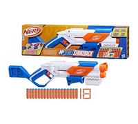 Nerf NSeries blaster Strikeback à fléchette, 18 fléchettes, à partir de 8 ans