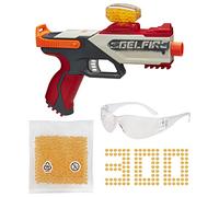 Nerf Pro Gelfire, Blaster à Ressort Legion, 5 000 Billes Gelfire, Chargeur-trémie Charge de 130, Lunettes de Protection, tir à Pompe, pour Enfants dès 14 Ans