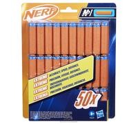 Nerf N Series Recharge de 50 fléchettes N1, Fléchettes en mousse compatibles avec les blasters Nerf N Series, Jouet pour enfants et