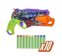 Nerf Lanceur Teenage Mutant Ninja Turtles – 10 fléchettes Nerf Elite