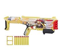 Nerf Transformers Bumblebee Fléchettes Blaster, 8 fléchettes Nerf Elite, Action de Pompe, Jouet en Mousse pour garçons et Filles de 8 Ans et Plus