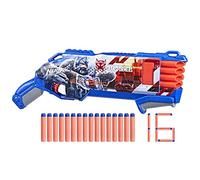 Nerf Transformers Optimus Primal Dart Blaster, 16 fléchettes Nerf Elite, Pompe, Jouet en Mousse pour garçons et Filles de 8 Ans et Plus