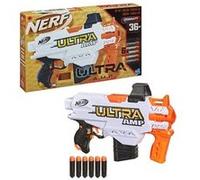 Nerf Blaster motorisé Ultra Amp 6 fléchettes, chargeur à clip 6 fléchettes, compatible Ultra Darts