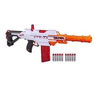 Nerf Ultra, blaster motorisé Strike, chargeur, 10 fléchettes AccuStrike, compatible uniquement avec fléchettes Nerf Ultra