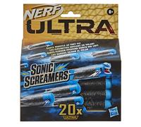 Nerf Ultra Sonic Screamers 20-Dart Refill Pack - Darts Whistle Through the Air -