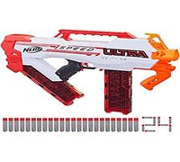 Nerf Ultra Speed, Blaster motorisé, 24 fléchettes Nerf AccuStrike Ultra, Compatible Uniquement avec des fléchettes Nerf Ultra