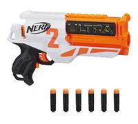 Nerf Ultra Two - Blaster motorisé, recharge rapide, 6 fléchettes Nerf Ultra, compatible uniquement avec les fléchettes Nerf Ultra