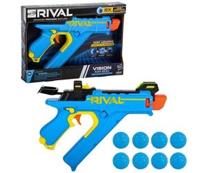 NERF Vision XXII-800 Blaster, système rival précis, visée réglable, chargeur intégré, 8 tours d'accu