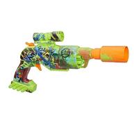 Nerf Blaster à fléchettes Zombie Driller – cylindre rotatif – Dès 8 ans