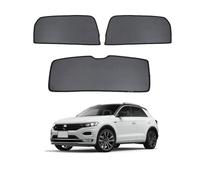 NERHWIVS Pare Soleil Voiture Bébé pour Vitres Latérale Rideau Magnétique pour T-ROC 2017-2022 Protege Soleil pour Enfants Animaux Auto Accessoires de Protection Solaire,3pcs- Rear Door Window