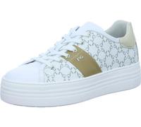 Nero Giardini Chaussures Femme E409954D Sneakers Platform Casual Basse Cuir Blanc