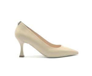 Nero Giardini E307081DE Escarpins Femme en Cuir - Beige 39 EU