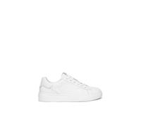 Nero Giardini E400240U Baskets Homme en Cuir, Blanc, 43 EU