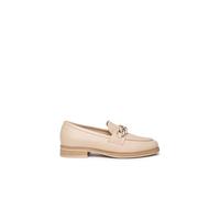 Nero Giardini E409620D Mocassins pour femme en cuir, Lin, 36 EU