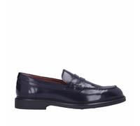 Nero Giardini E500600U Mocassins Homme en Cuir, bleu, 40 EU