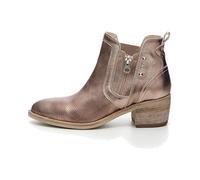Nero Giardini E512700D Lunaire Taupe Tronquettes pour femme en cuir avec talon moyen et fermeture éclair, taupe, 39 EU