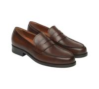 Nero Giardini E601071U Mocassins en cuir pour homme, beige, 41 EU