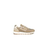 Nero Giardini Baskets pour homme E601100U cuir, daim et toile beige 42 EU