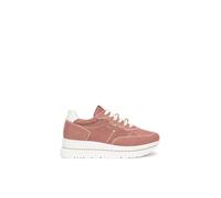 Nero Giardini E615200D Baskets pour femme en daim et matériau technique, Rose antique, 38 EU