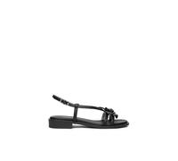 Nero Giardini E615901D Sandales en cuir pour femme, Noir , 37 EU