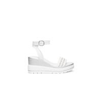 Nero Giardini E615960D Sandales Femme en Cuir Et Tissu, 707, 40 EU