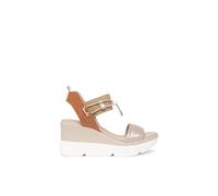 Nero Giardini E616066D Sandales Femme en Cuir Et Matériel Technique, 675, 38 EU