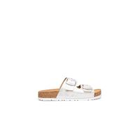 Nero Giardini E617081D Chaussons femme en matériau technique, argent, 40 EU