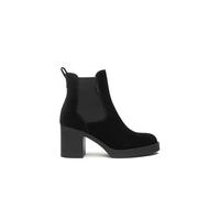 Nero Giardini I513890D Bottines Chelsea Femme en Cuir Velours - Noir 40 EU